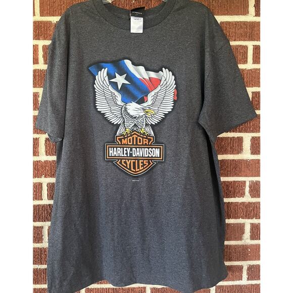 NWT Harley-Davidson Gray Abilene, TX T-Shirt Size XL - Picture 1 of 3